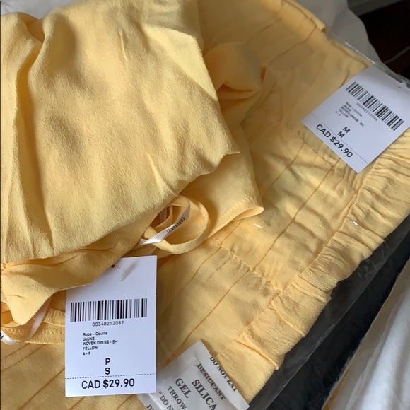 Yellow forever 21 chiffon dresses - Picture 6 of 6